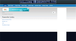 Desktop Screenshot of degroote.com